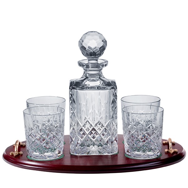 Krištáľový whisky set London