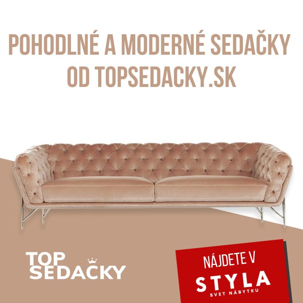Pohodlné a moderné sedačky od TopSedačky.sk