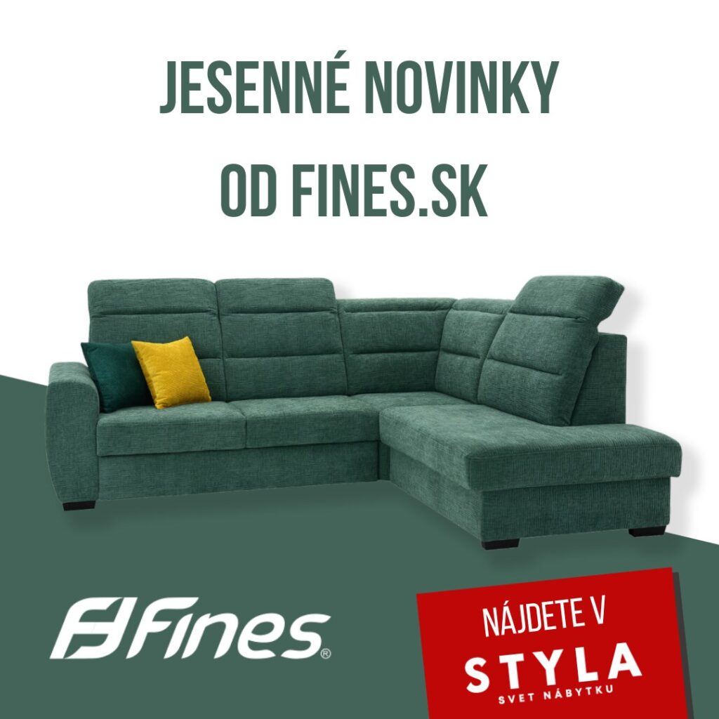 Jesenné novinky od FINES.SK