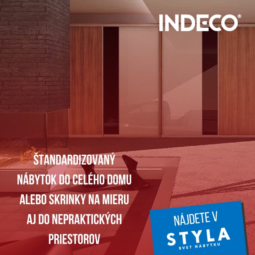 Nábytok na mieru do každej miestnosti – navštívte predajňu Indeco