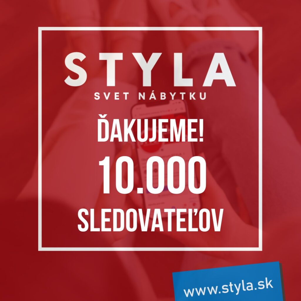 Ďakujeme za 10 000 sledovateľov na Facebooku!